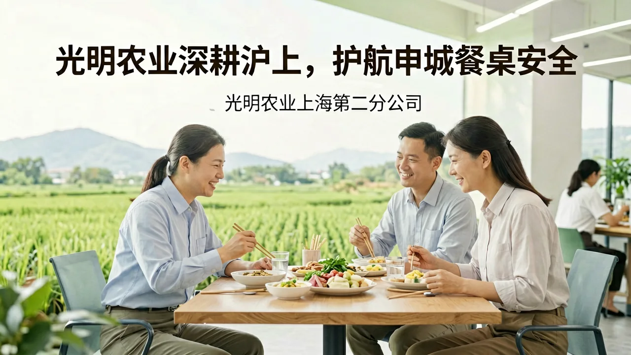 光明农业深耕沪上,护航申城餐桌安全